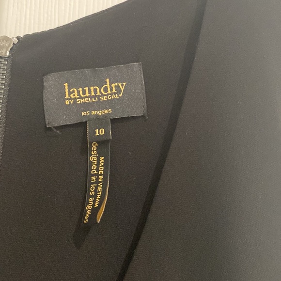 NWT Formal black dress; size 10; Lord and Taylor - Picture 5 of 8